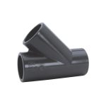 IBG® Tee 45° solvent socket, grey