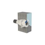 VISION Mauerdurchführung kurz für VISION LED Unterwasserscheinwerfer